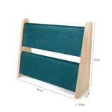 Maxbell Necklace Display Stand Storage Holder Easel Organizer for Dresser Home Decor Dark Green