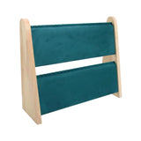 Maxbell Necklace Display Stand Storage Holder Easel Organizer for Dresser Home Decor Dark Green