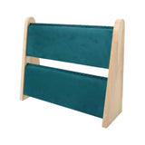 Maxbell Necklace Display Stand Storage Holder Easel Organizer for Dresser Home Decor Dark Green