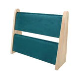 Maxbell Necklace Display Stand Storage Holder Easel Organizer for Dresser Home Decor Dark Green