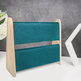 Maxbell Necklace Display Stand Storage Holder Easel Organizer for Dresser Home Decor Dark Green