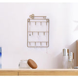 Maxbell Metal Wall Mounted Key Rack Holder for Accessories Lanyard Warehouse