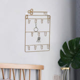 Maxbell Metal Wall Mounted Key Rack Holder for Accessories Lanyard Warehouse