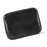 Maxbell PU Leather Watch Bands Storage Bag Tote Hold 8 Watch Straps Waterproof Black