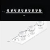 Maxbell Wall Hanging Necklace Holder Showcase for Closet Living Room Decoration