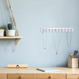 Maxbell Wall Hanging Necklace Holder Showcase for Closet Living Room Decoration
