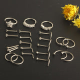 Maxbell 24x Fashion Nose Rings Nose studs Shape Nose Studs Nose Piercing Jewelry