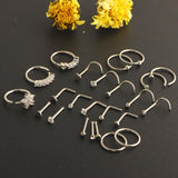 Maxbell 24x Fashion Nose Rings Nose studs Shape Nose Studs Nose Piercing Jewelry