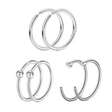 Maxbell 24x Fashion Nose Rings Nose studs Shape Nose Studs Nose Piercing Jewelry