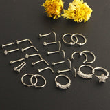 Maxbell 24x Fashion Nose Rings Nose studs Shape Nose Studs Nose Piercing Jewelry