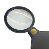 Maxbell Jewelry Magnifier Hand Loupe with Protective Sheath for Jewelry Detection   Magnification 10X