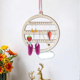 Maxbell Earring Organizer Hanging Jewelry Storage Organizer Wall Mounted for Earring