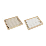 Maxbell Ring Tray Earrings Tray Jewelry Accessories for Jewelry Showcase Home Women Beige