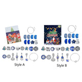 Maxbell Christmas Bracelets Beaded Bracelet for Party Favors Holiday Style A