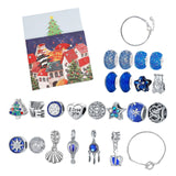 Maxbell Christmas Bracelets Beaded Bracelet for Party Favors Holiday Style A