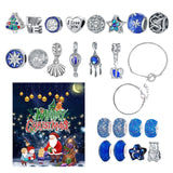 Maxbell Christmas Bracelets Beaded Bracelet for Party Favors Holiday Style B