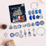 Maxbell Christmas Bracelets Beaded Bracelet for Party Favors Holiday Style B