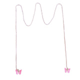 Maxbell Face Chain Dainty Butterfly Pendant Trendy for Belly Dancer Bridal Cosplay