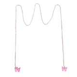 Maxbell Face Chain Dainty Butterfly Pendant Trendy for Belly Dancer Bridal Cosplay