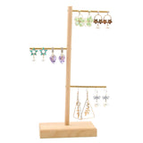 Maxbell Earrings Organizer Stand Jewelry Display Rack for Tradeshow Dresser Tabletop