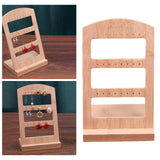 Maxbell Necklace Earrings Organizer Holder Necklace Holder for Desktop Decor 24 Hole