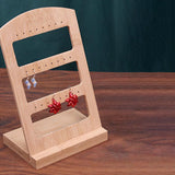 Maxbell Necklace Earrings Organizer Holder Necklace Holder for Desktop Decor 24 Hole