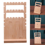 Maxbell Necklace Earrings Organizer Holder Necklace Holder for Desktop Decor 36 Hole