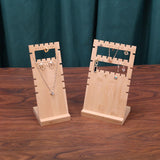 Maxbell Necklace Earrings Organizer Holder Necklace Holder for Desktop Decor 36 Hole