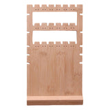 Maxbell Necklace Earrings Organizer Holder Necklace Holder for Desktop Decor 36 Hole