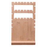 Maxbell Necklace Earrings Organizer Holder Necklace Holder for Desktop Decor 36 Hole