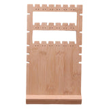 Maxbell Necklace Earrings Organizer Holder Necklace Holder for Desktop Decor 36 Hole