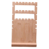 Maxbell Necklace Earrings Organizer Holder Necklace Holder for Desktop Decor 36 Hole