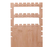 Maxbell Necklace Earrings Organizer Holder Necklace Holder for Desktop Decor 36 Hole