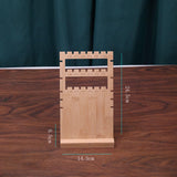 Maxbell Necklace Earrings Organizer Holder Necklace Holder for Desktop Decor 36 Hole