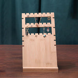 Maxbell Necklace Earrings Organizer Holder Necklace Holder for Desktop Decor 36 Hole