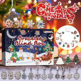 Maxbell Christmas Advent 24 Calendar DIY Bracelet Jewelry Craft Gift