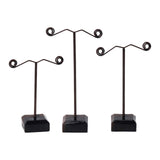Maxbell 3x Stud Earrings Display Stand Holder for Photography Props Show Showcase