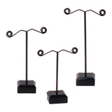 Maxbell 3x Stud Earrings Display Stand Holder for Photography Props Show Showcase