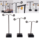 Maxbell 3x Stud Earrings Display Stand Holder for Photography Props Show Showcase