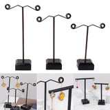 Maxbell 3x Stud Earrings Display Stand Holder for Photography Props Show Showcase