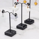Maxbell 3x Stud Earrings Display Stand Holder for Photography Props Show Showcase