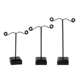 Maxbell 3x Stud Earrings Display Stand Holder for Photography Props Show Showcase