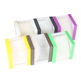 Maxbell 6 Pieces Watch Storage Box Transparent Protective for Travel Birthday