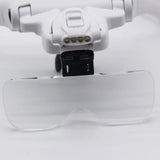 Maxbell Head Magnifier Adjustable Headband for Painting Electronic Repair Sewing
