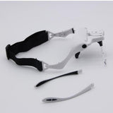 Maxbell Head Magnifier Adjustable Headband for Painting Electronic Repair Sewing