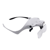Maxbell Head Magnifier Adjustable Headband for Painting Electronic Repair Sewing