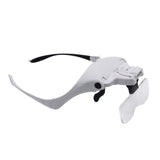 Maxbell Head Magnifier Adjustable Headband for Painting Electronic Repair Sewing