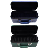 Maxbell Bangle Box Jewelry Case with 15 Slot Inserts Organizer for Women Men Girls Blue