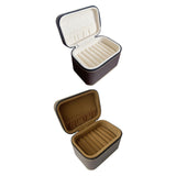 Maxbell 7 Slots Bangle Box Gifts Storage Box for Engagement Wedding Anniversary Beige