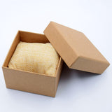 Maxbell 4 Pieces Kraft Watch Storage Box Single Slot Showcase Gifts Protective
